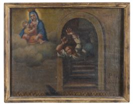 SOUTHERN ITALY OIL PAINTING LATE 18TH EARLY 19TH CENTURY