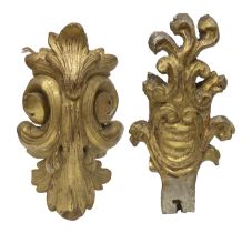 TWO GILTWOOD FRIEZES 18TH CENTURY