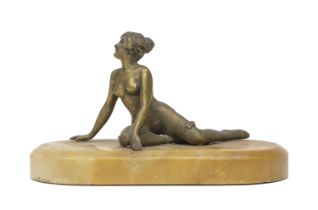BRONZE SCULPTURE OF A DANCER EARLY 20TH CENTURY