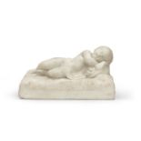WHITE MARBLE SCULPTURE LATE 18TH CENTURY