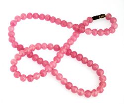 NECKLACE WITH PINK STONES
