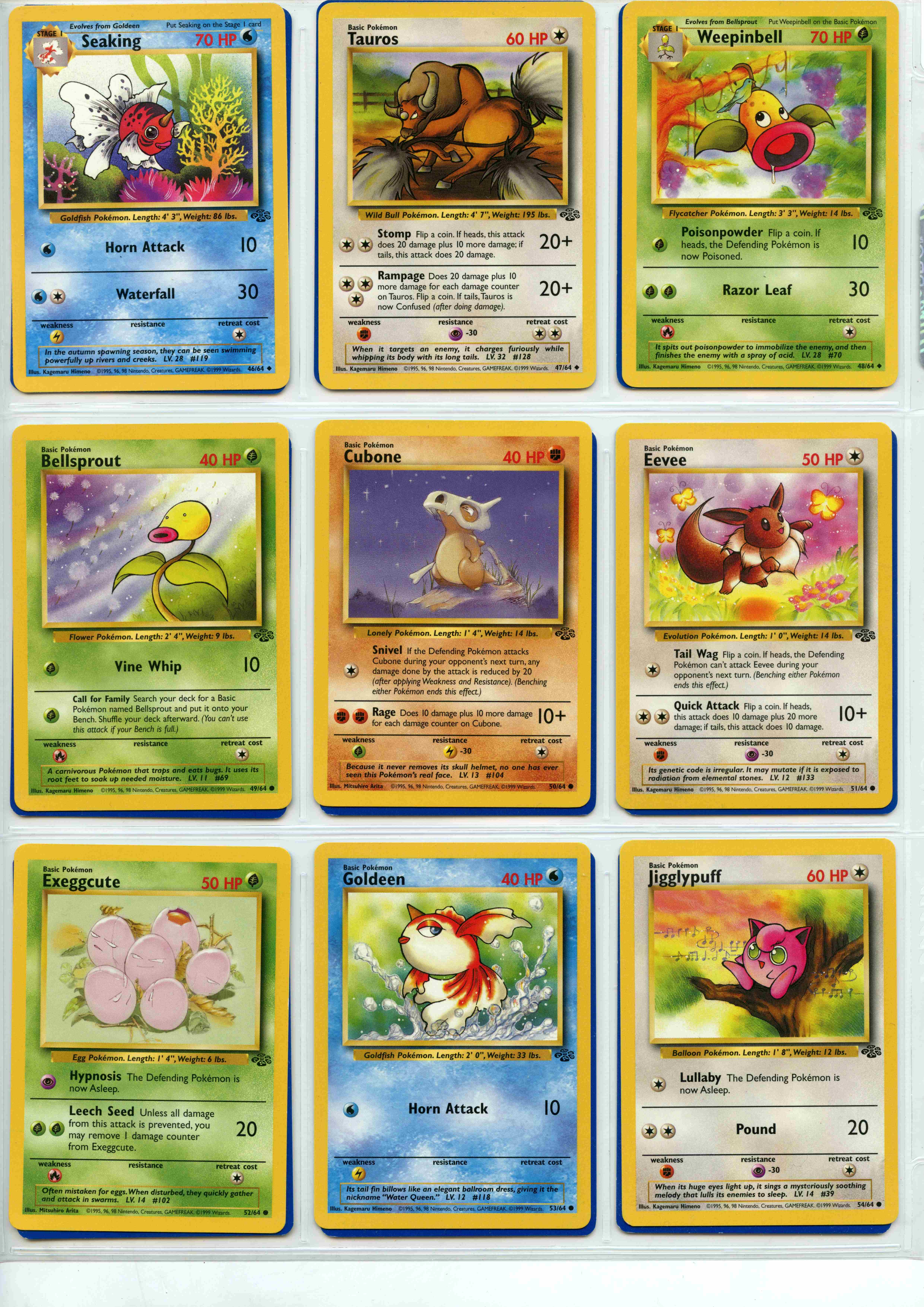 Pokémon TCG - Jungle Unlimited - Partially Complete Set 60/64 - This lot contains a partially - Image 6 of 7