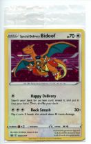 Pokemon TCG - Special Delivery Bidoof HOLO - SWSH Black Star Promos - Sealed Near Mint - This lot