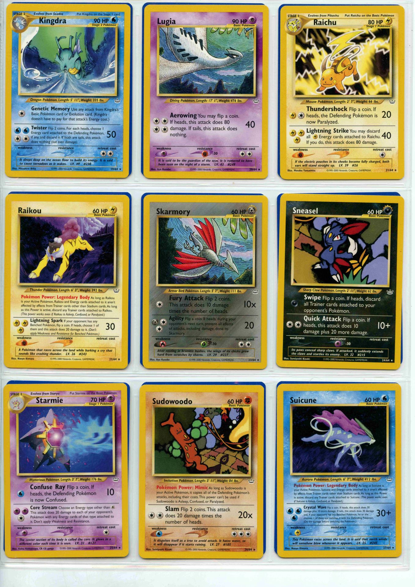 Pokemon TCG - Neo Revelation Unimited - Complete Set Including Shinings 66/64 - This lot contains - Bild 3 aus 8