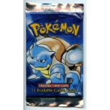 Pokemon TCG - Base Set Booster - 1st Edition - Sealed - This lot contains 1x booster pack listed