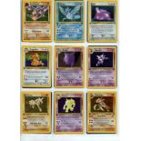 Pokemon TCG - Fossil 1st Ed - Complete Set 102/102 - This lot contains a complete Pokemon 1st Ed