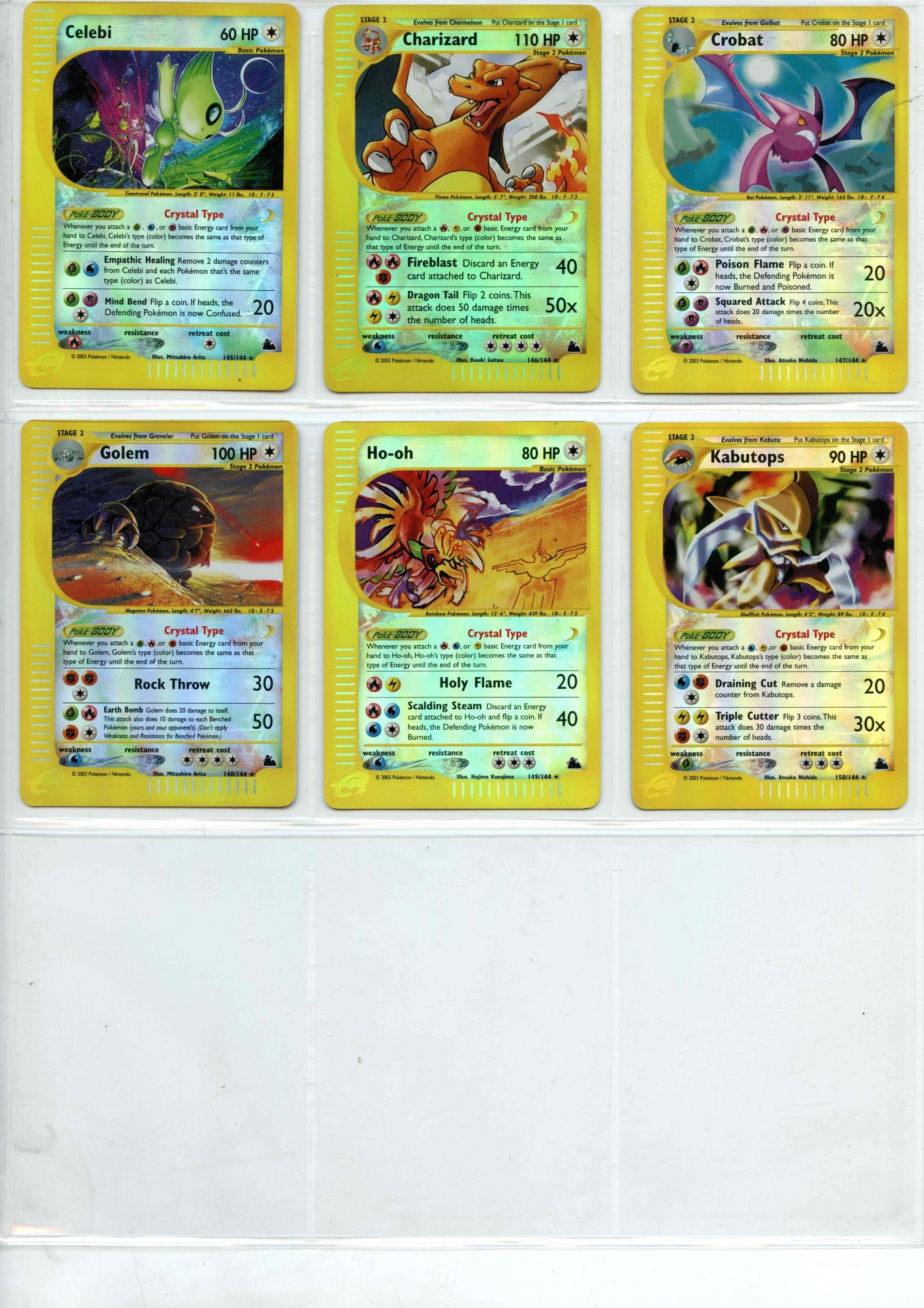 Pokemon TCG - Skyridge Master Set- Complete Set - This lot contains a complete Pokemon Skyridge - Bild 37 aus 43