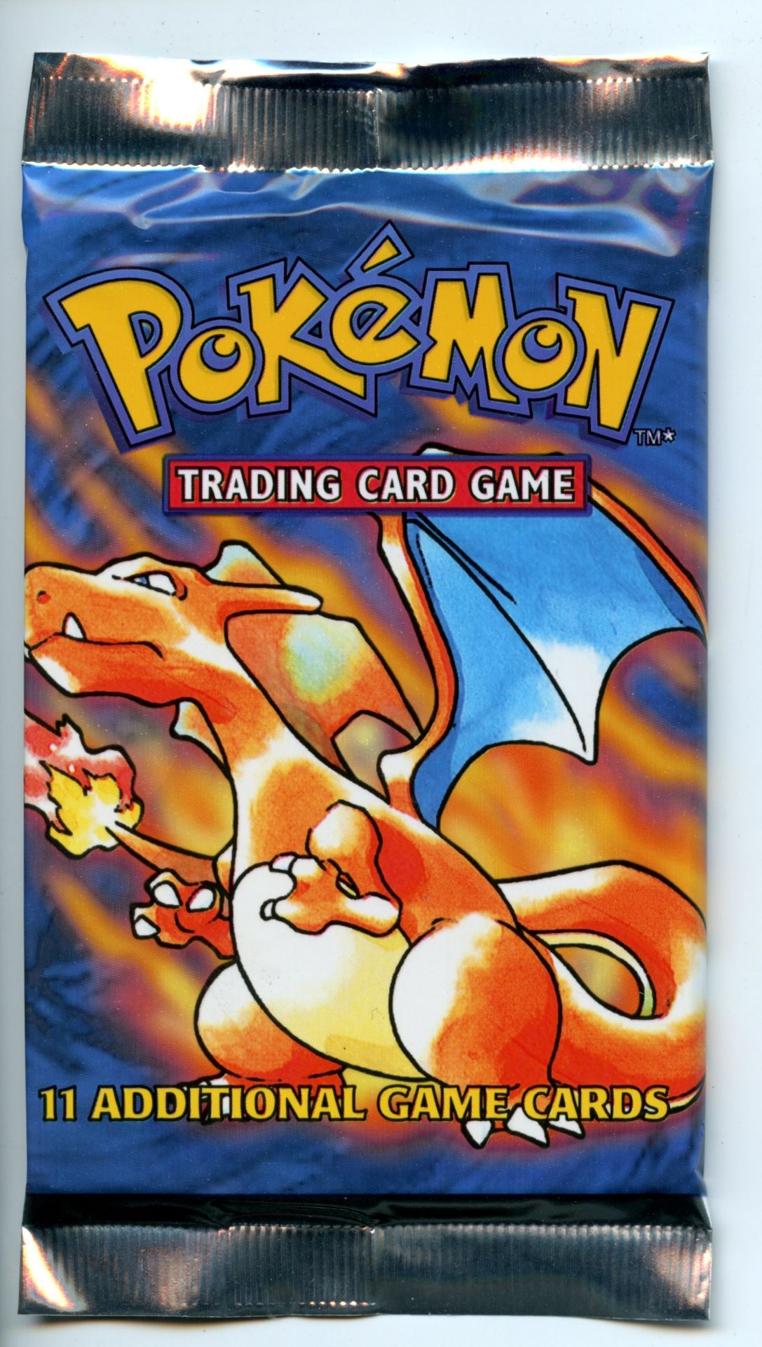 Pokemon TCG - Sealed Charizard Artwork Base Set Booster Pack 4th Print Sealed - Base Set -