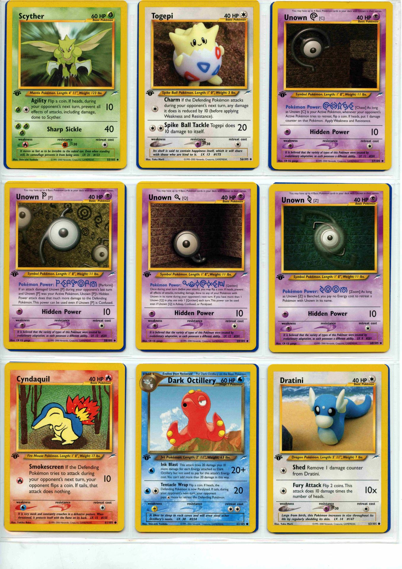 Pokémon TCG - Neo Destiny 1st Edition Partially Complete Set - This lot contains a partially - Bild 5 aus 10
