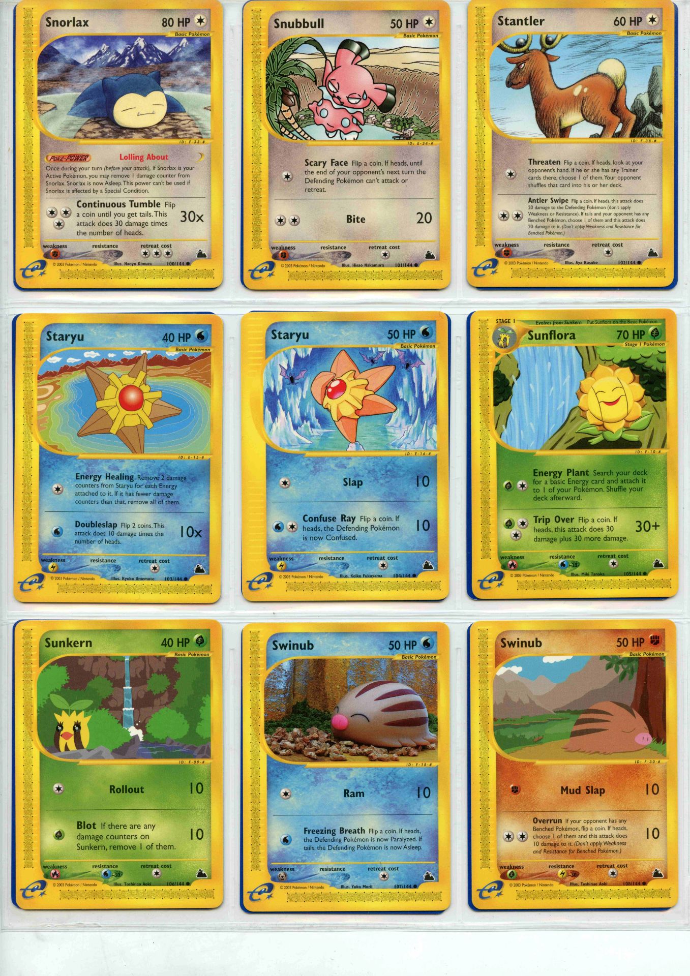 Pokemon TCG - Skyridge Master Set- Complete Set - This lot contains a complete Pokemon Skyridge - Bild 16 aus 43