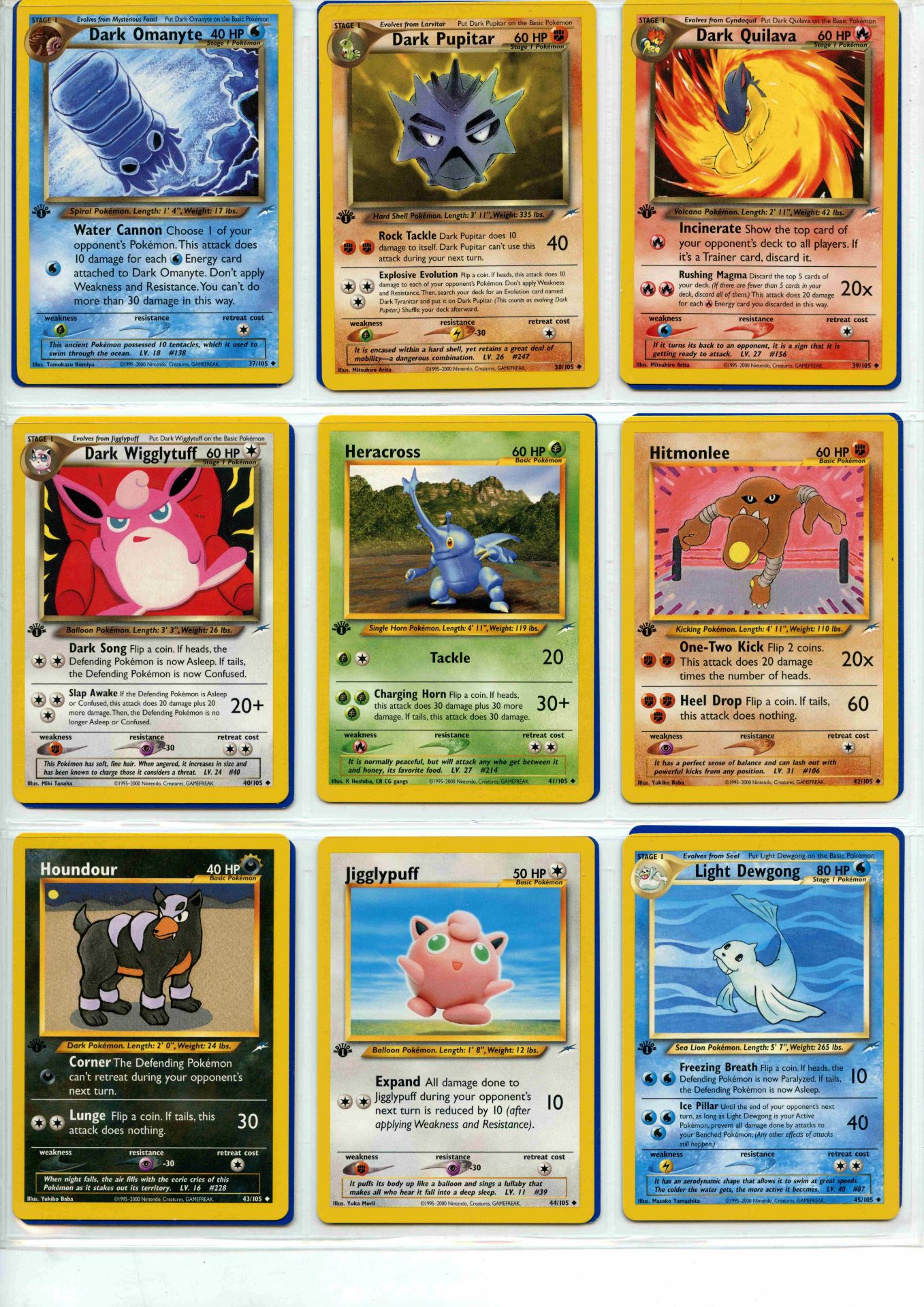 Pokémon TCG - Neo Destiny 1st Edition Partially Complete Set - This lot contains a partially - Bild 3 aus 10