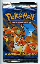 Pokemon TCG - Base Set Booster Pack - Unlimted - Sealed - This lot contains 1x booster pack listed