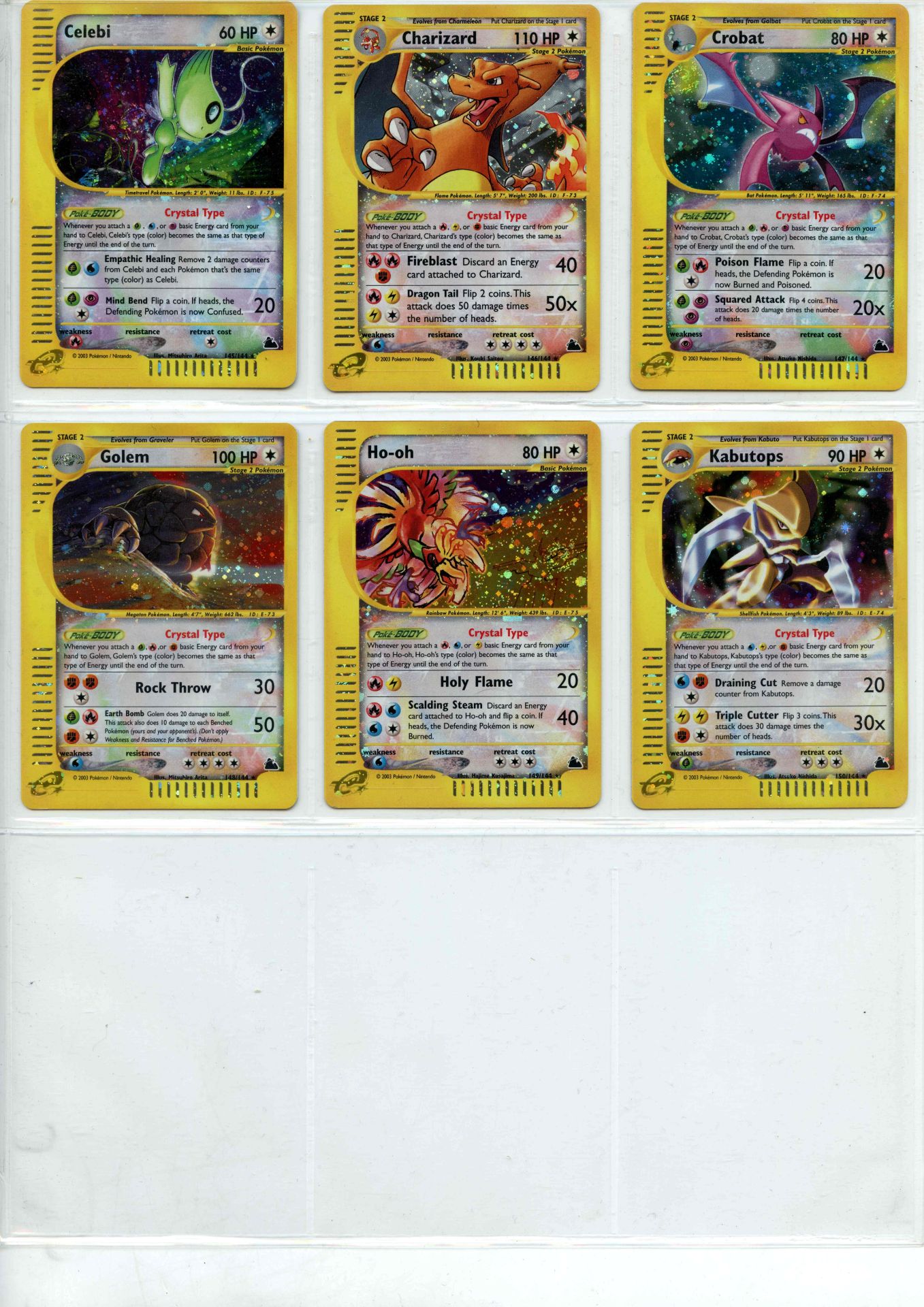 Pokemon TCG - Skyridge Master Set- Complete Set - This lot contains a complete Pokemon Skyridge - Bild 38 aus 43