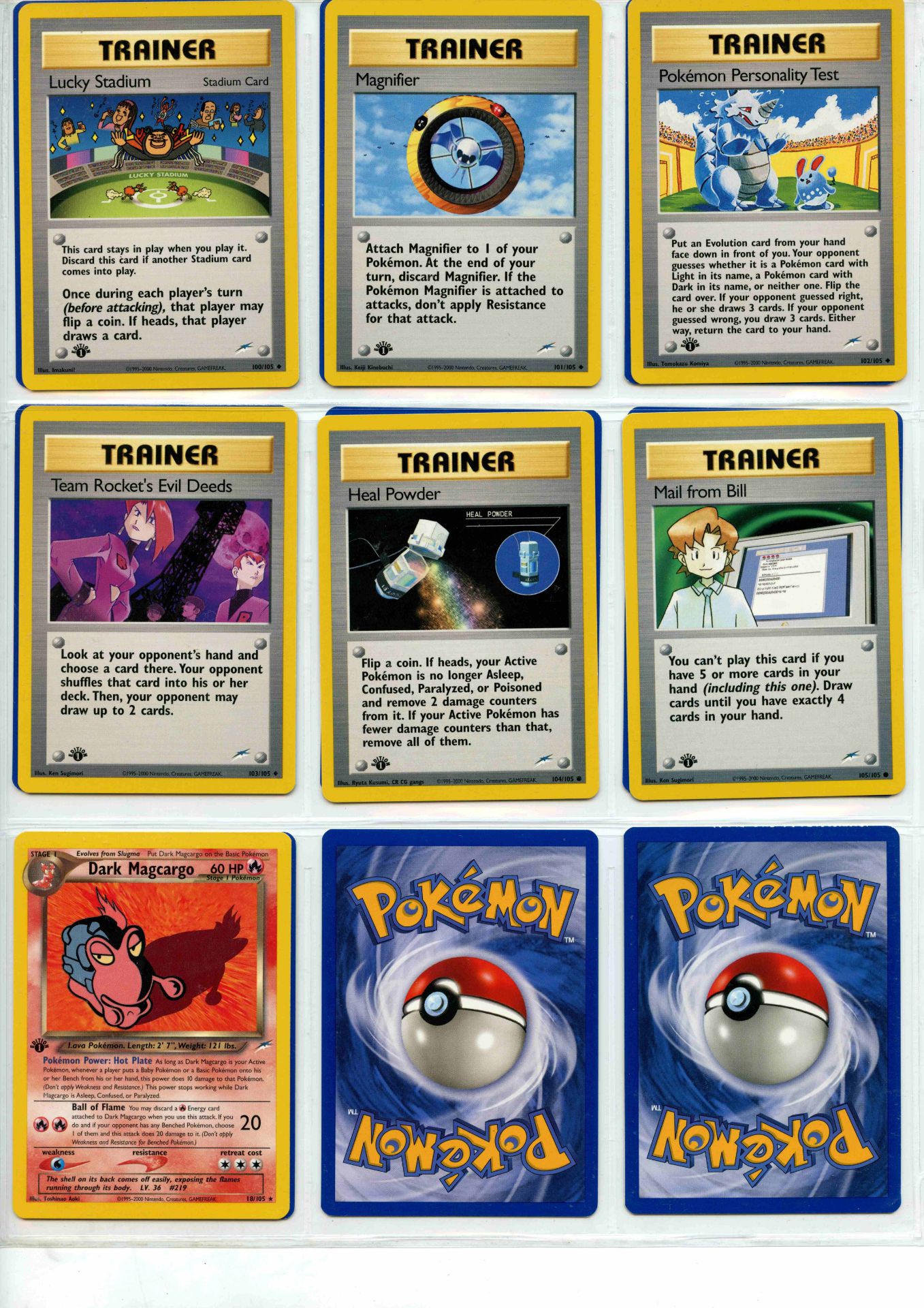 Pokémon TCG - Neo Destiny 1st Edition Partially Complete Set - This lot contains a partially - Bild 10 aus 10