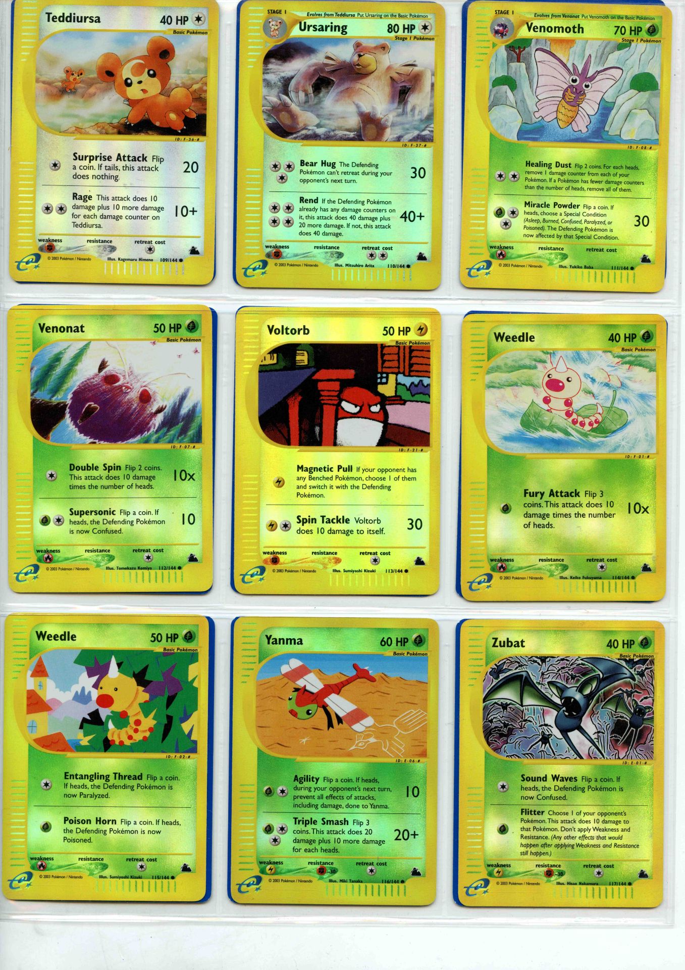 Pokemon TCG - Skyridge Master Set- Complete Set - This lot contains a complete Pokemon Skyridge - Bild 33 aus 43