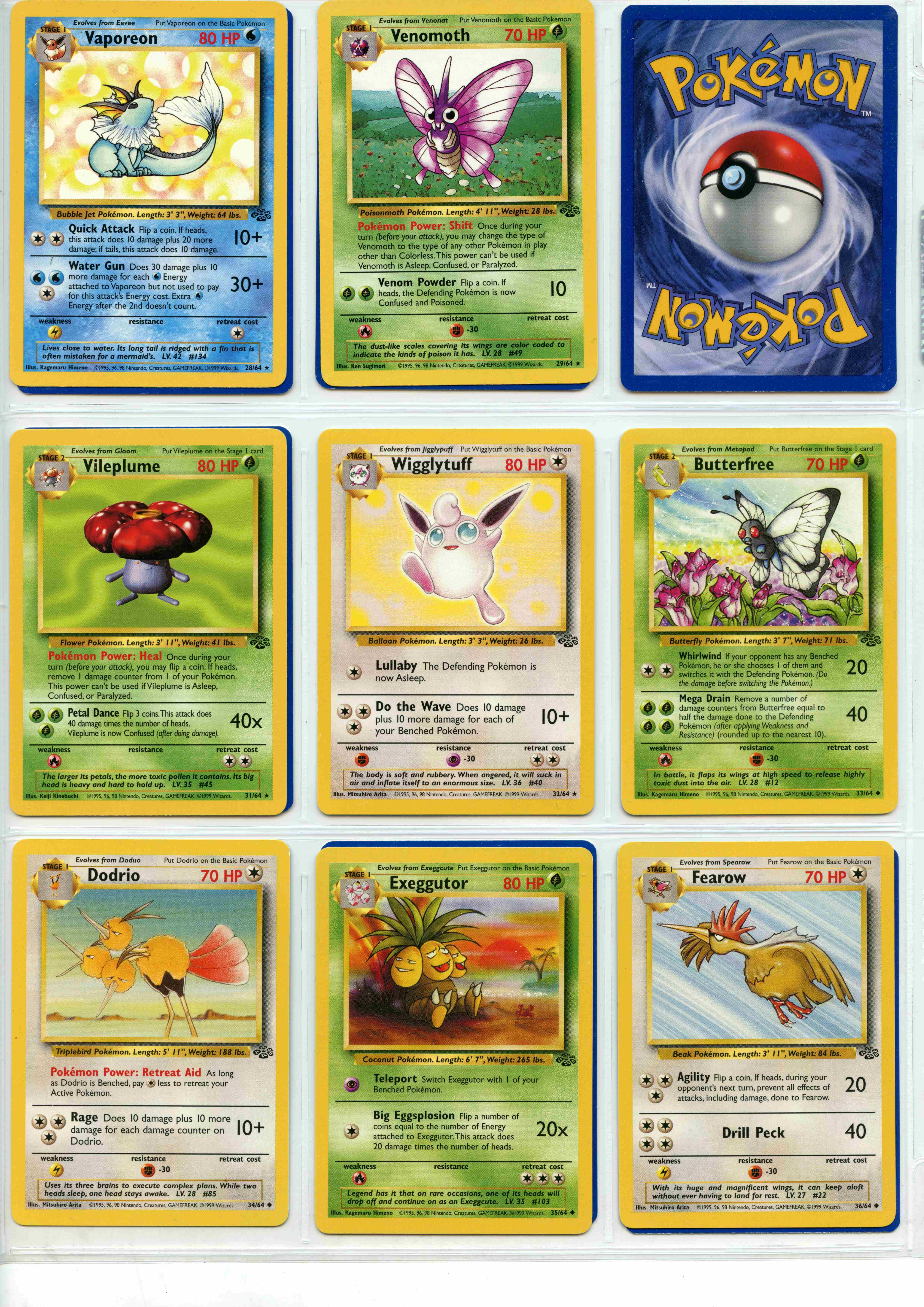 Pokémon TCG - Jungle Unlimited - Partially Complete Set 60/64 - This lot contains a partially - Image 4 of 7