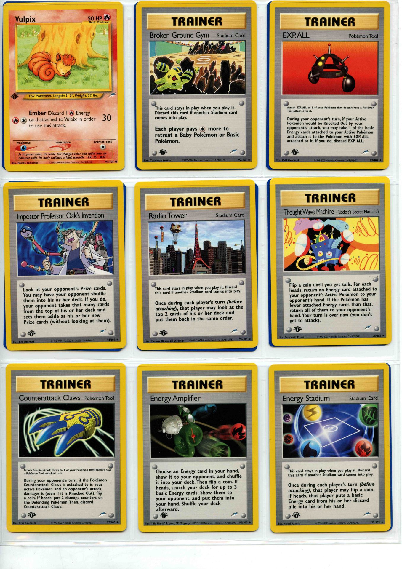 Pokémon TCG - Neo Destiny 1st Edition Partially Complete Set - This lot contains a partially - Bild 9 aus 10