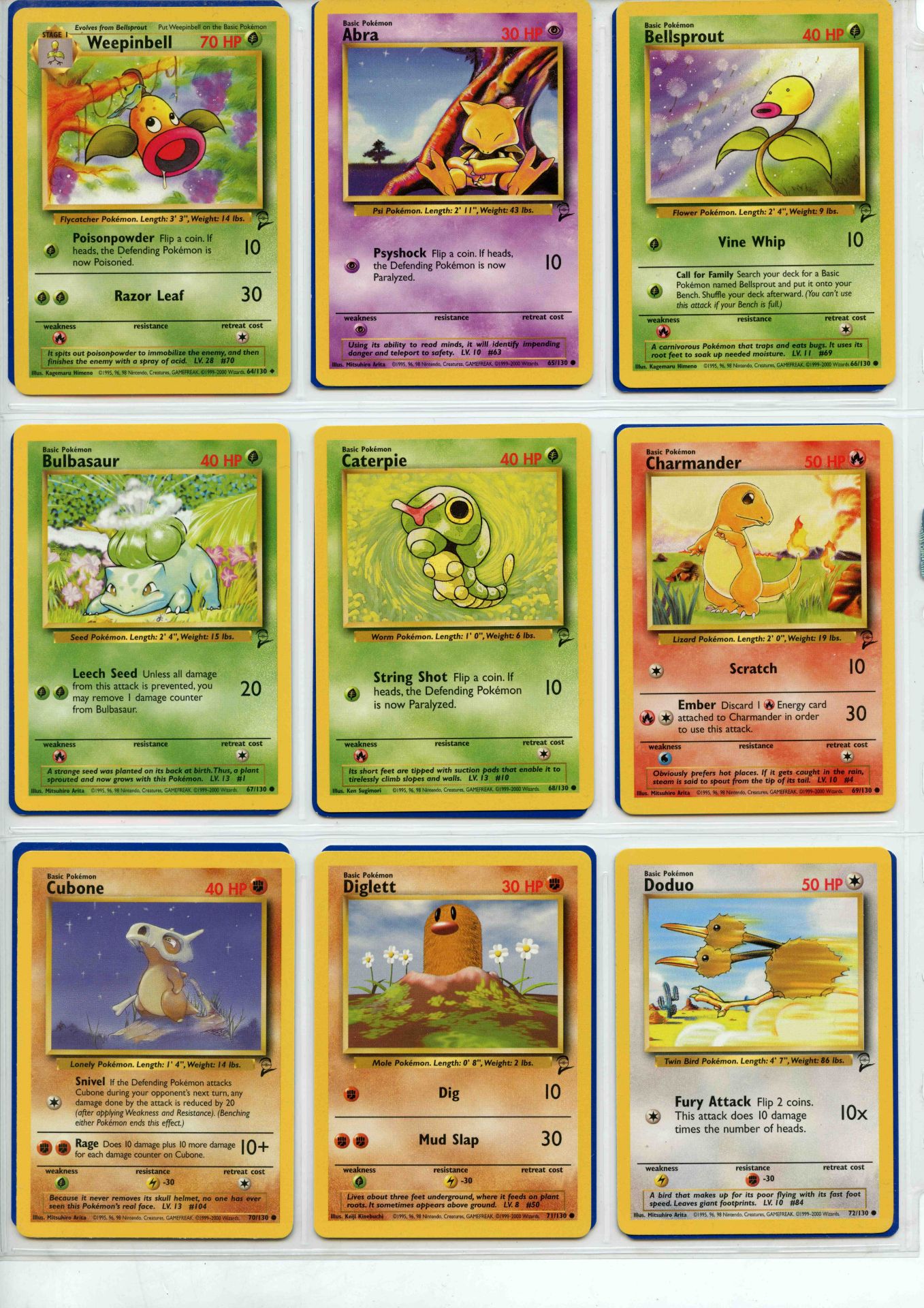 Pokemon TCG - Base Set 2 - Complete Set 130/130 - This lot contains a complete Pokemon Base Set 2. - Bild 8 aus 15