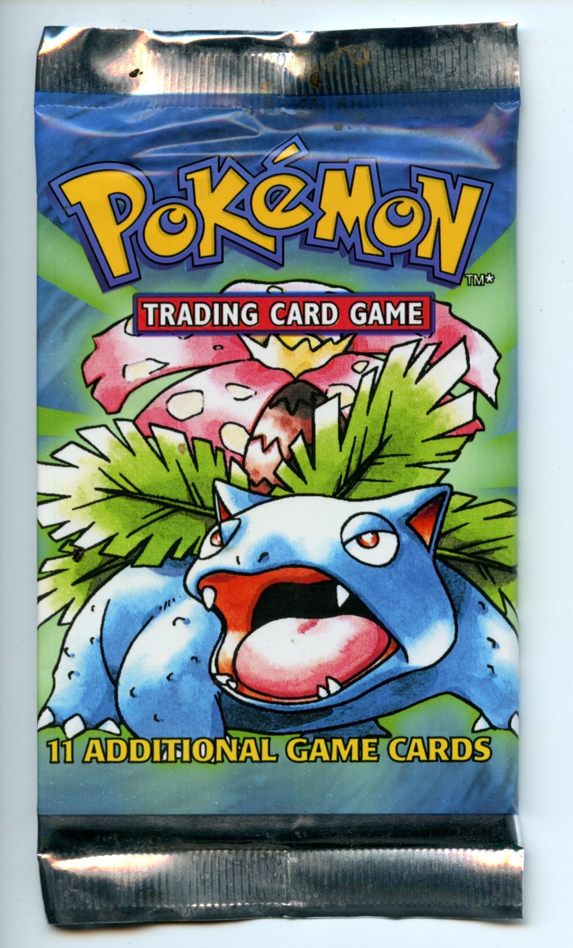 Pokemon TCG - Sealed Venusaur Artwork Base Set Booster Pack Sealed - Base Set - Sealed - This lot