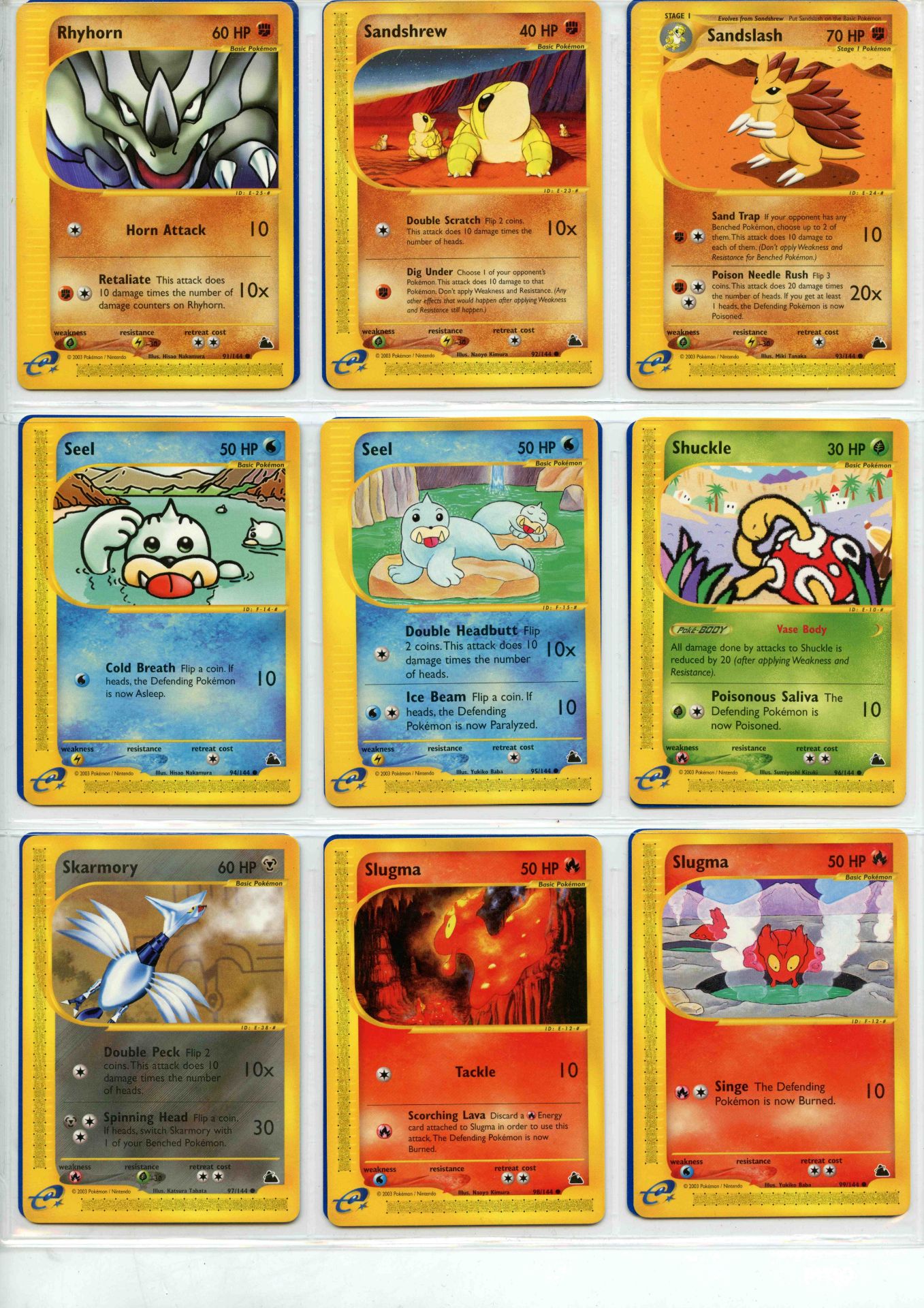 Pokemon TCG - Skyridge Master Set- Complete Set - This lot contains a complete Pokemon Skyridge - Bild 15 aus 43