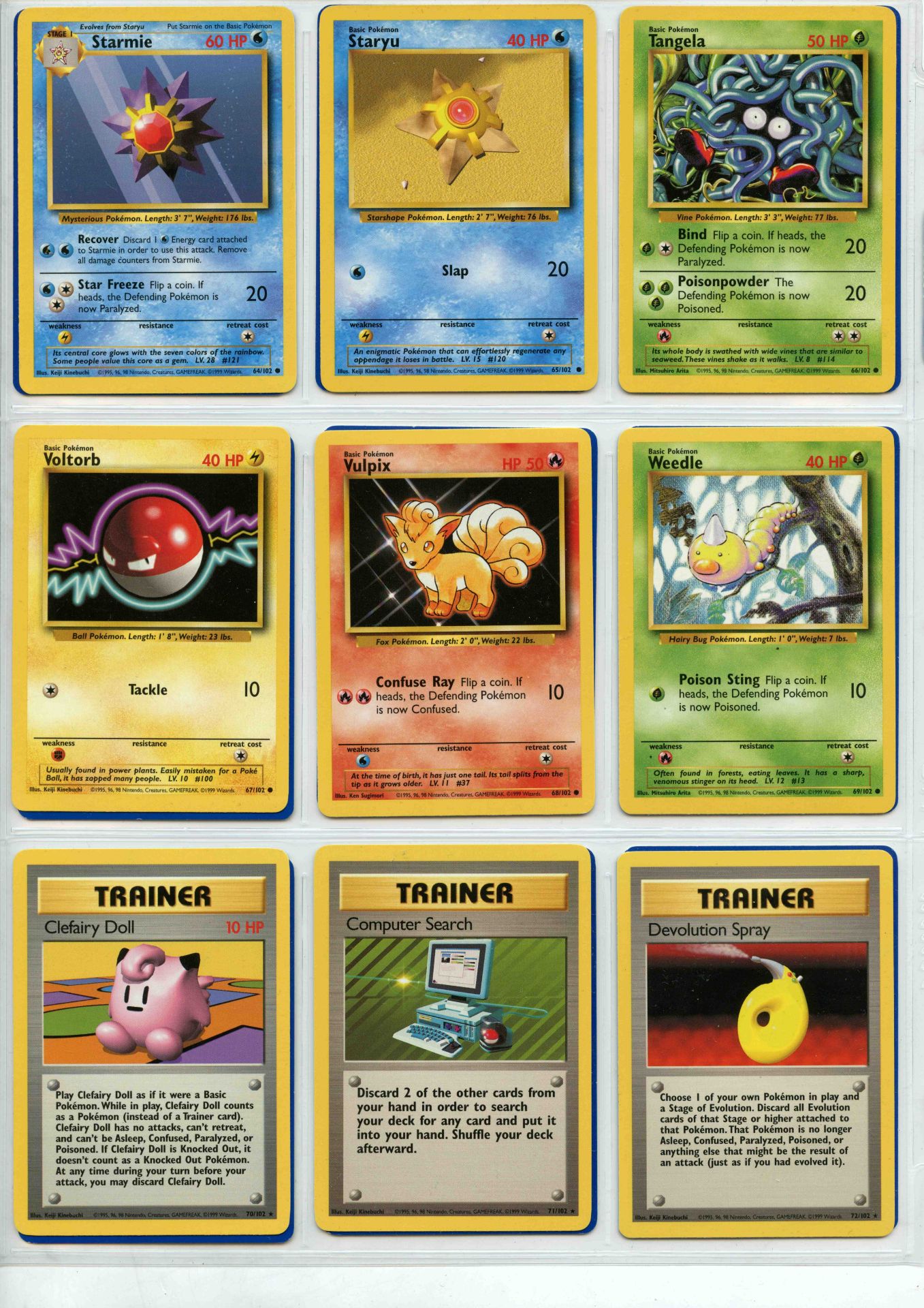 Pokemon TCG - Base Set Unlimited - Complete Set 102/102 - This lot contains a complete Pokemon - Bild 8 aus 12