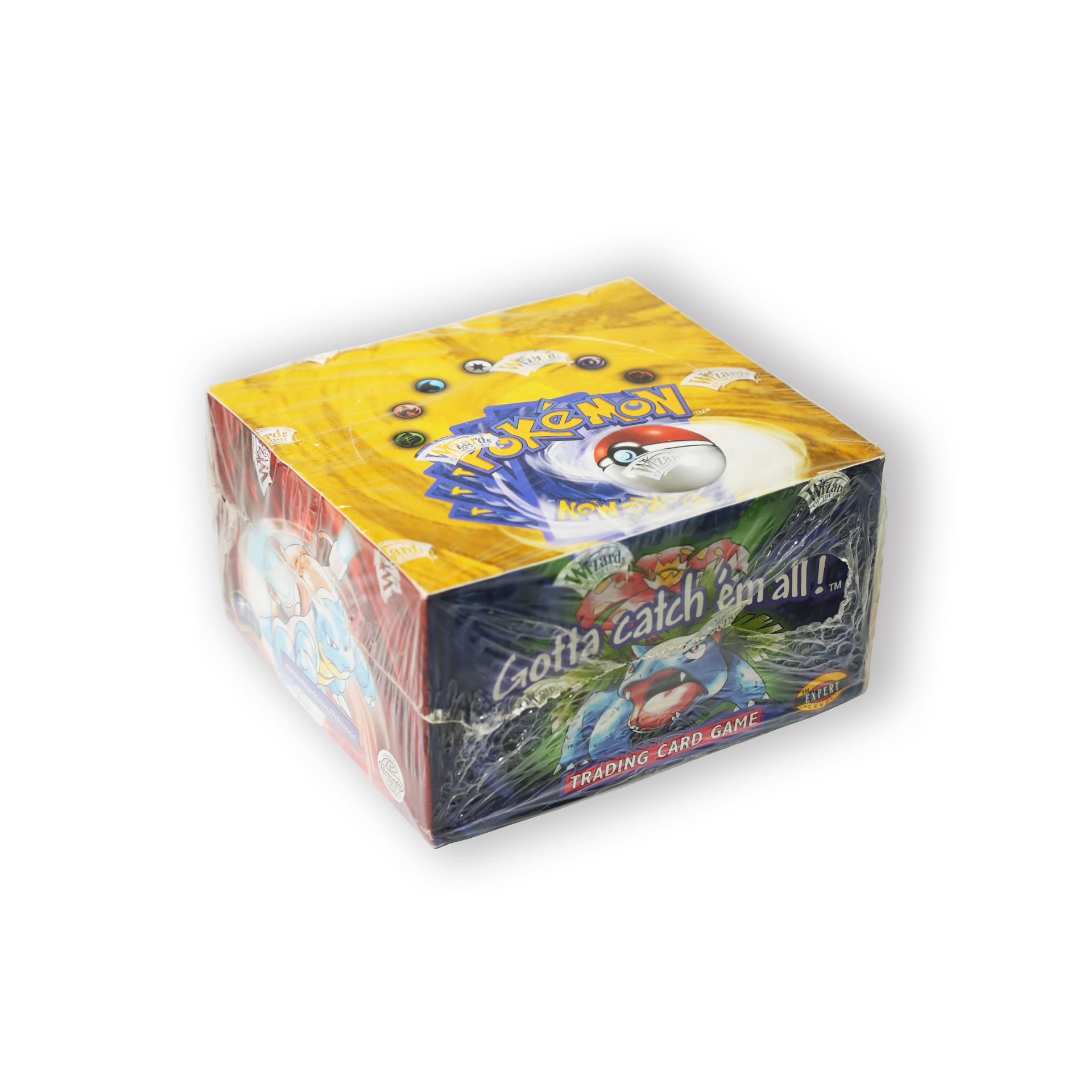 Pokemon TCG - 4th Print Base Set Booster Box - Sealed - This lot contains 1x sealed 4th print base