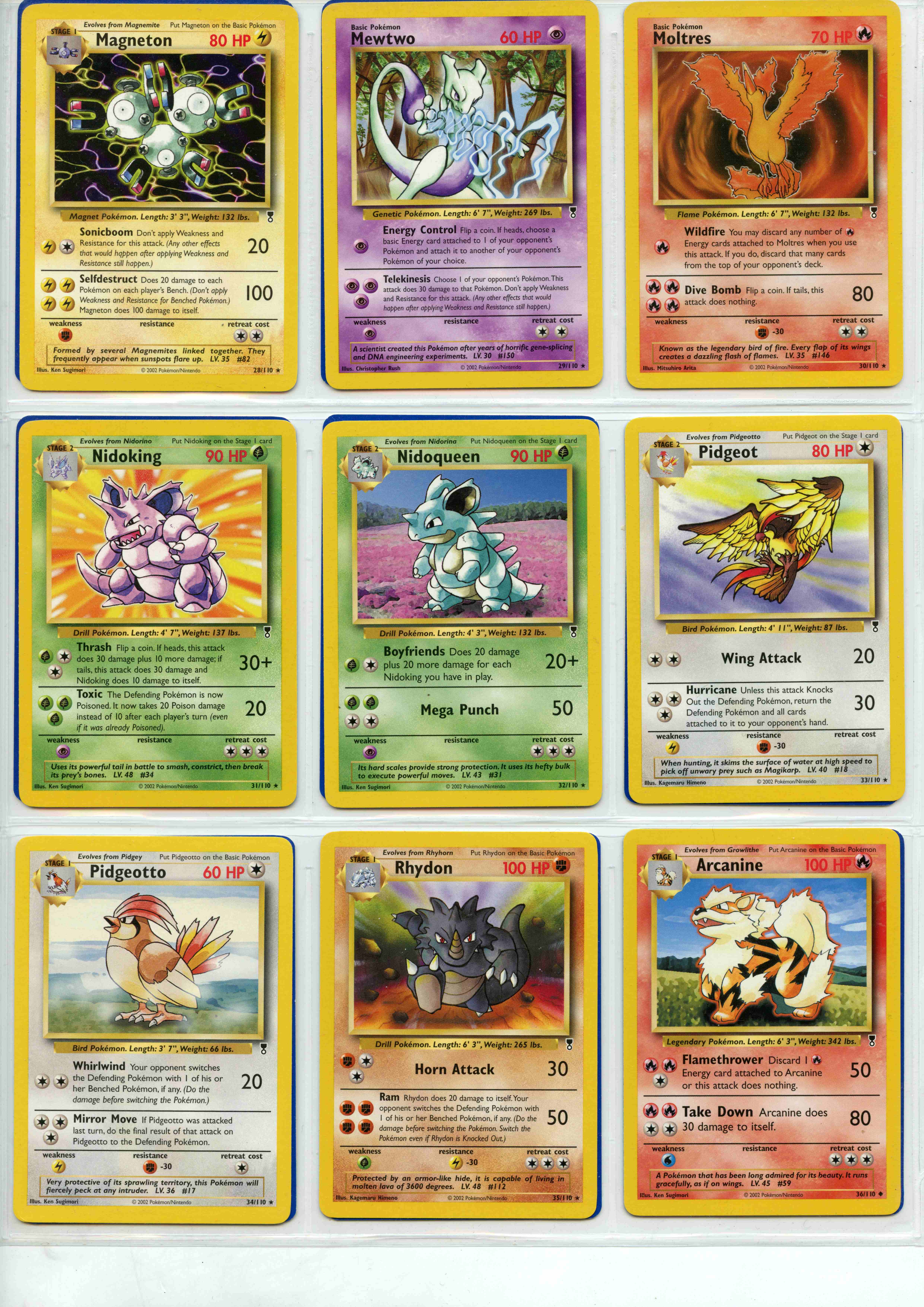 Pokémon TCG - Legendary Collection - Partially Complete - Missing 5 Cards - This lot contains a near - Image 4 of 8