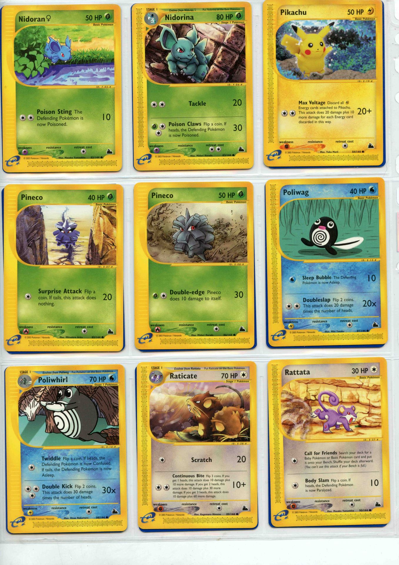 Pokemon TCG - Skyridge Master Set- Complete Set - This lot contains a complete Pokemon Skyridge - Bild 14 aus 43