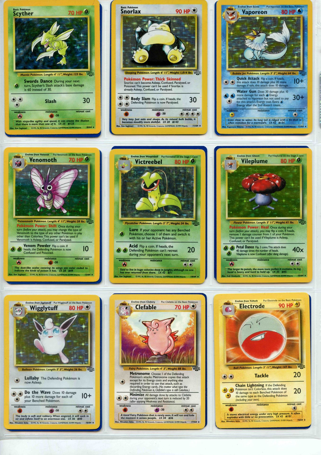 Pokémon TCG - Jungle Unlimited - Partially Complete Set 60/64 - This lot contains a partially - Bild 2 aus 7