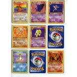 Pokémon TCG - Fossil 1st Edition Partially Complete Set 50/62 - This lot contains a partially