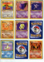 Pokémon TCG - Fossil 1st Edition Partially Complete Set 50/62 - This lot contains a partially