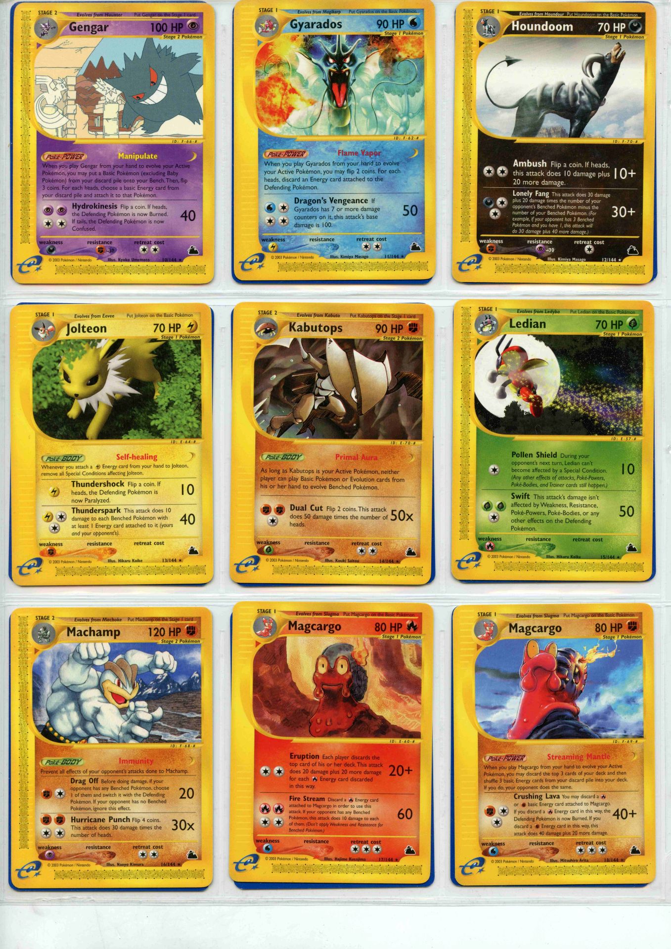 Pokemon TCG - Skyridge Master Set- Complete Set - This lot contains a complete Pokemon Skyridge - Bild 6 aus 43
