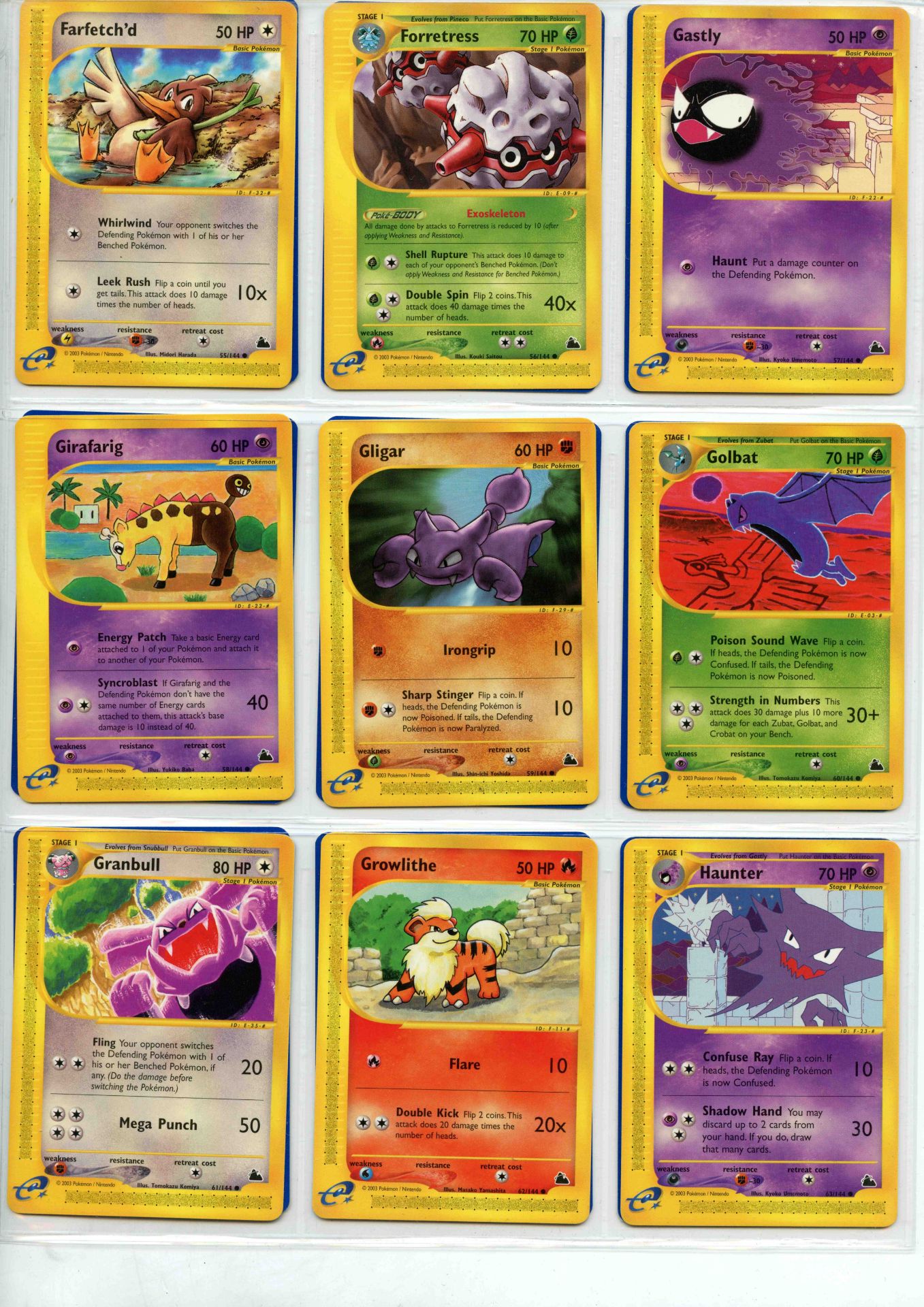 Pokemon TCG - Skyridge Master Set- Complete Set - This lot contains a complete Pokemon Skyridge - Bild 11 aus 43