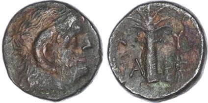Kyrenaica, Kyrene (c. 308-277 BC) AE Unit