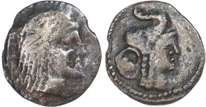 Numidia, Hiarbas (c. 84-82 BC) AE Unit
