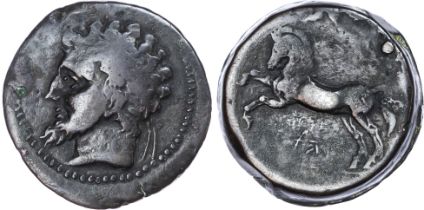 Numidia, Massinissa or Micipsa (c. 203-148 BC or 148-118 BC) AE Unit