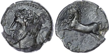 Numidia, Micipsa (148-118 BC) AE Unit