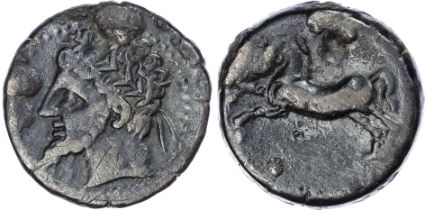 Numidia, Massinissa or Micipsa (c. 203-148 BC or 148-118 BC) AE Unit
