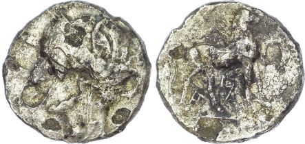 Carthage, Libyan Revolt (c. 241-238 BC) AR Shekel