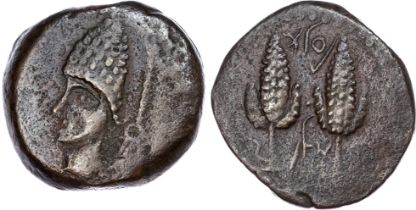 Mauretania, Lixus (c. 50-1 BC) AE