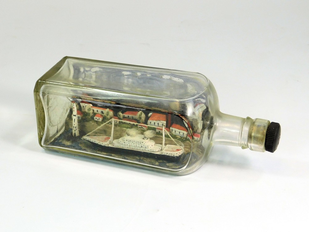 SHIP IN A BOTTLE.