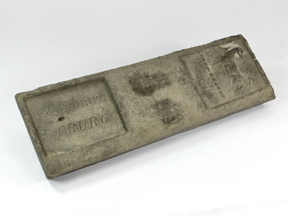 CORNISH TIN INGOT.