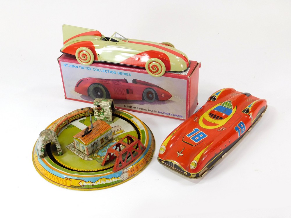 TIN PLATE TOYS.