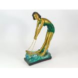 ART DECO FIGURE.