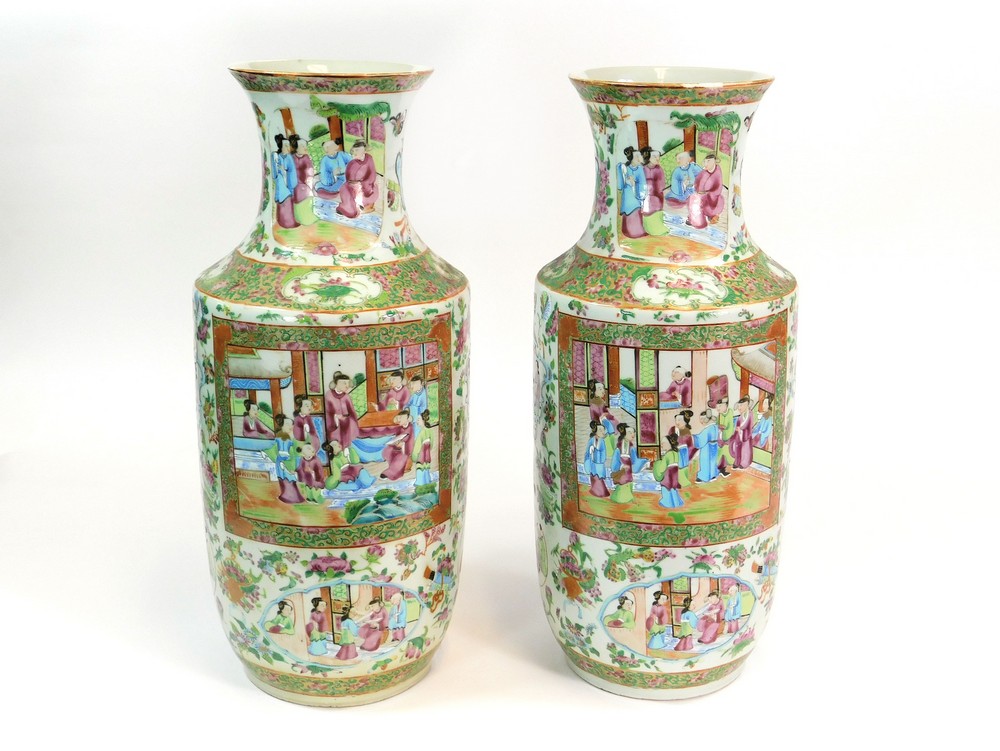 CANTONESE VASES.