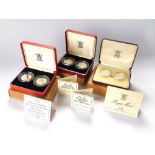 ROYAL MINT TWO-COIN SETS.