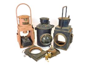 RAILWAY LAMP PARTS.