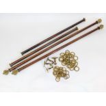 CURTAIN POLES ETC.