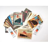 CUNARD POSTERCARDS.