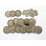 GEORGE V SILVER COINS.
